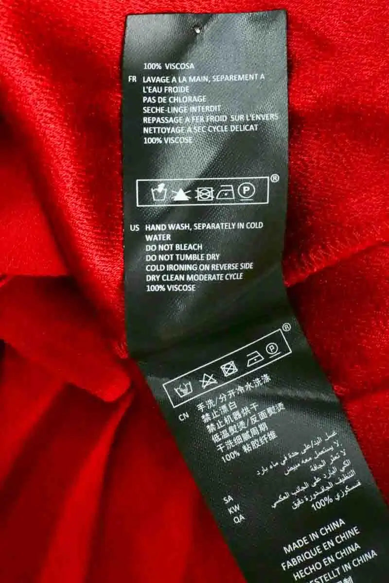 Blouse Ba&Sh Rouge en Synthétique