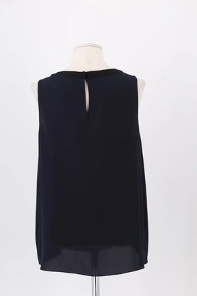Top sans manche Claudie Pierlot Marine en Synthétique