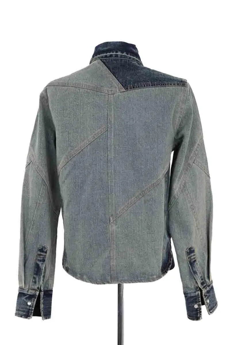 Chemise Laurence Bras Bleu en Coton