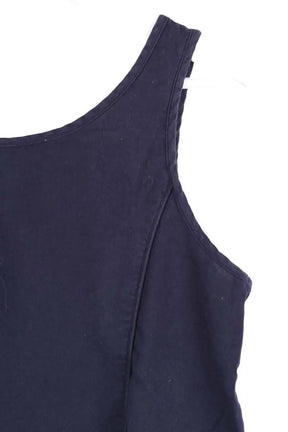 Top sans manche Ba&Sh Marine en Coton