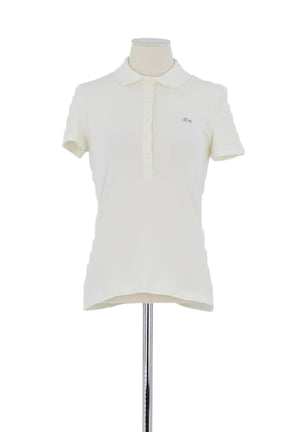 Polo Lacoste  Blanc