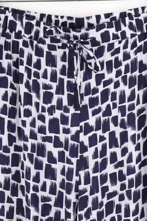 Pantalon Marina Rinaldi Marine en Coton