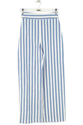 Pantalon Sézane Bleu en Coton, taille XS - Seconde Main