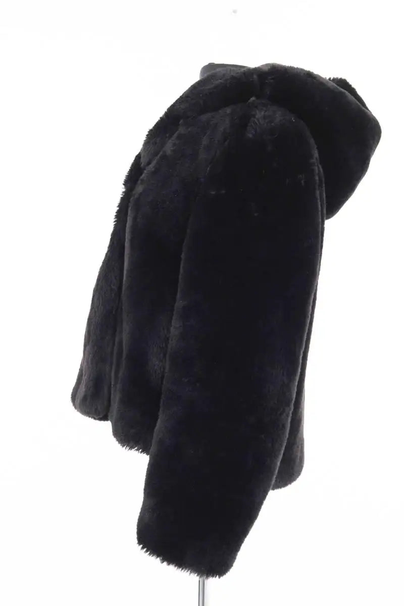 Manteau Sandro Noir en Synthétique