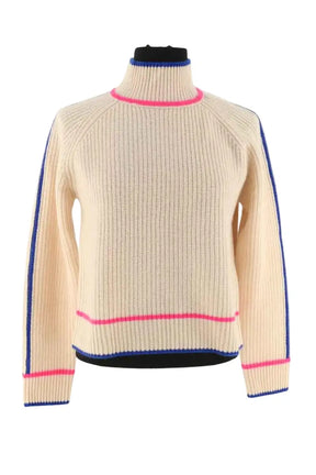 Pull From Future Blanc en Cachemire, taille XS - Seconde Main
