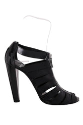 Talons Pierre Hardy Noir en Cuir, taille 40 - Seconde Main