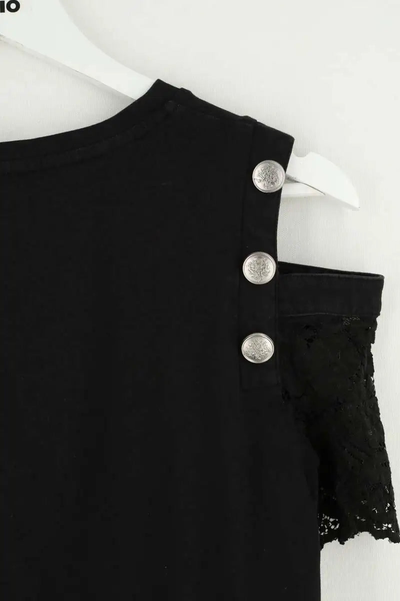 T-shirt Claudie Pierlot Noir en Coton