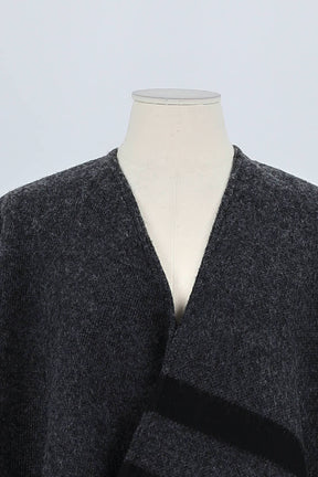 Poncho Claudie Pierlot  Gris