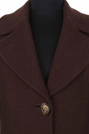 Manteau Dolce & Gabbana Marron en Laine