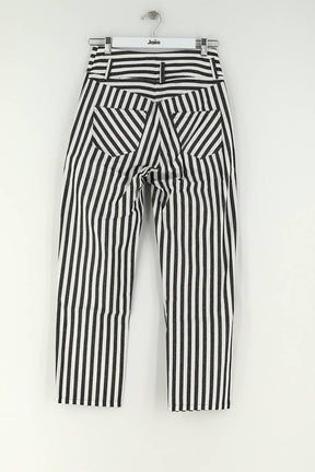 Pantalon droit Ginette Garde  Noir
