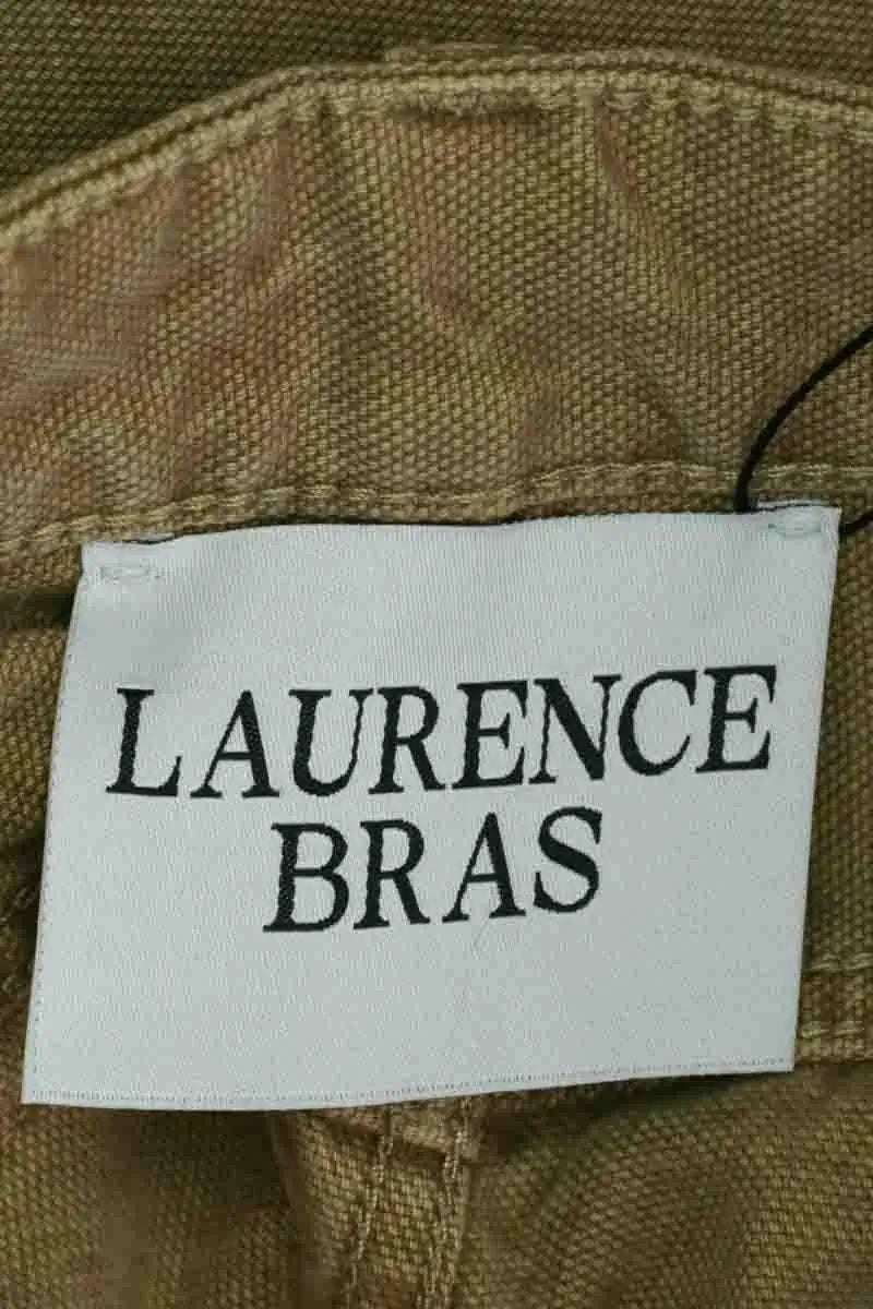Jean large Laurence Bras Beige en Coton
