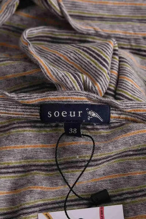 T-shirt Soeur Gris en Coton