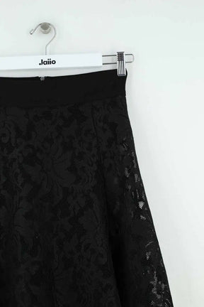 Jupe Maje Noir en Synthétique