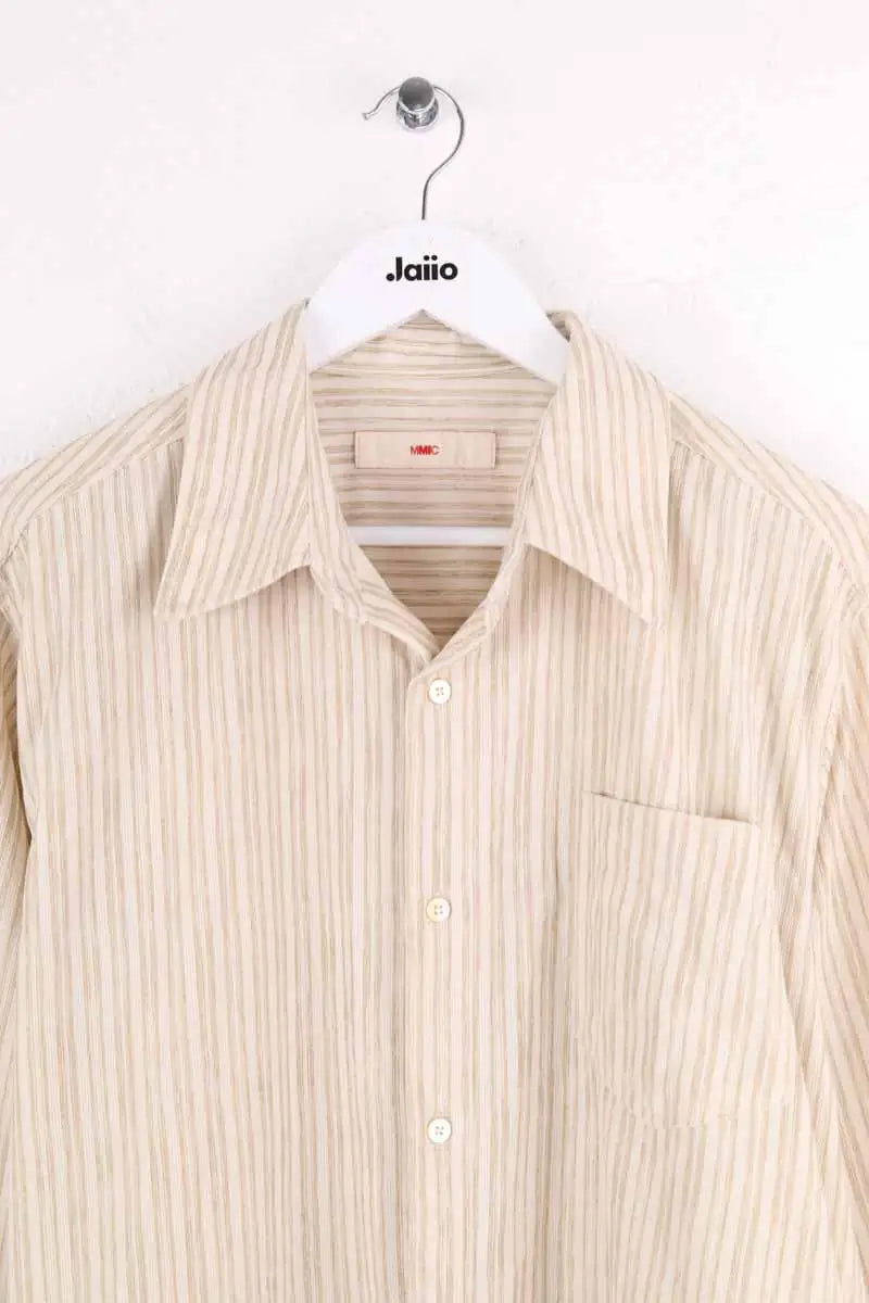 Chemise Mmic Beige en Synthétique