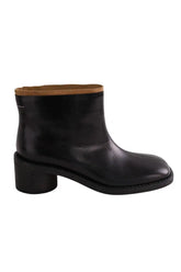 Boots Maison Martin Margiela Ankle Boots Noir en Cuir, taille 35 - Seconde Main