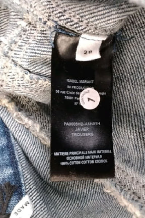 Jean droit Isabel Marant  Bleu