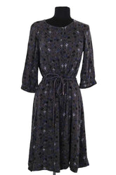 Robe Sessun Gris en Viscose, taille M - Seconde Main