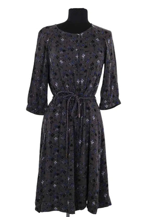 Robe Sessun Gris en Viscose, taille M - Seconde Main