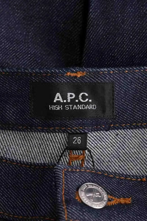 Jean slim APC Bleu en Coton