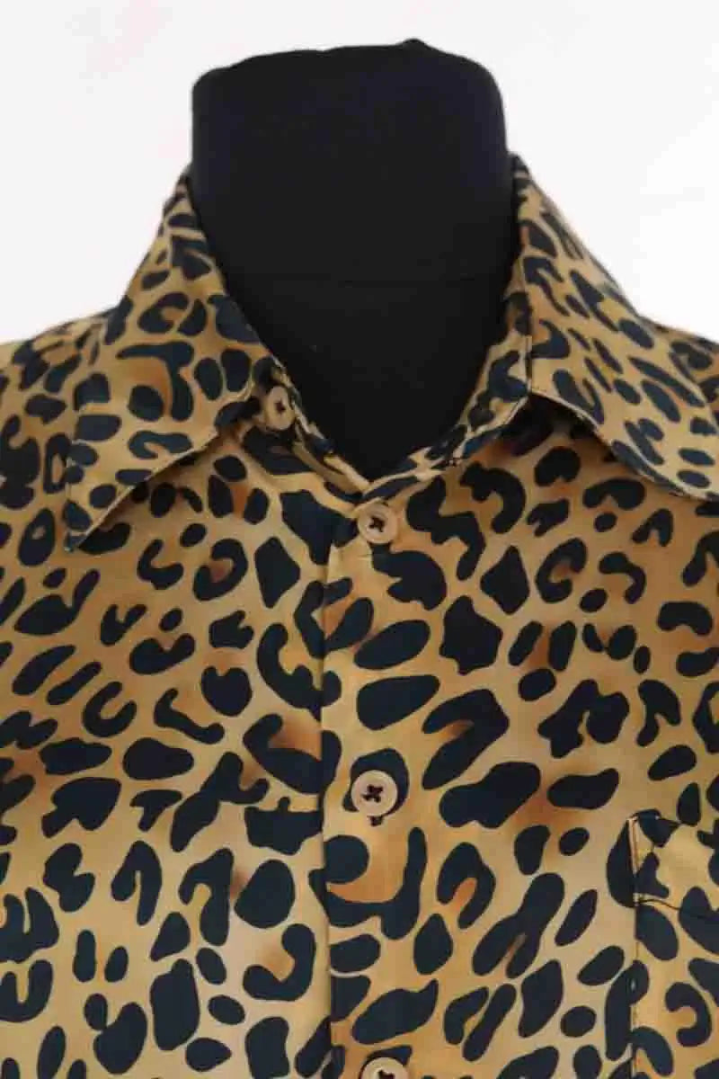 Chemise Laurence Bras Camel en Viscose