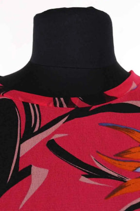 Blouse Diane Fries Rose en Synthétique