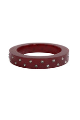 Bracelet Nina Ricci Bordeaux en Plastique - Seconde Main
