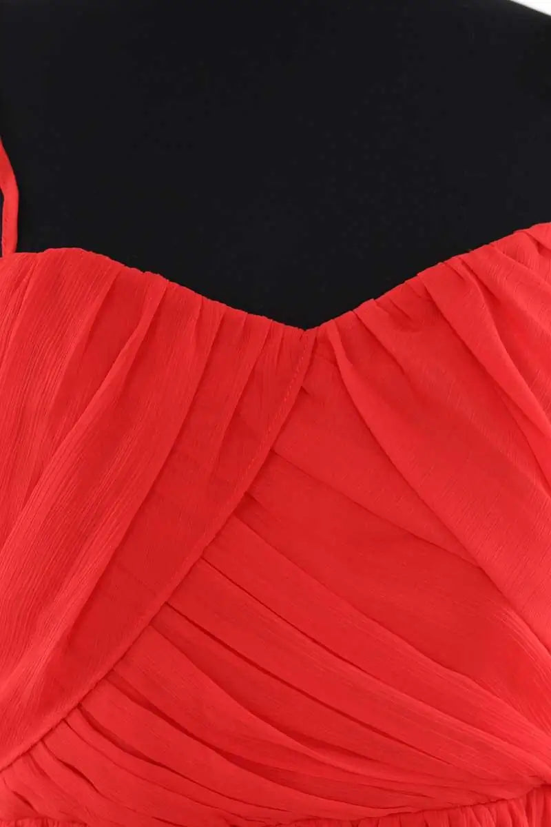Robe The Kooples Rouge en Synthétique