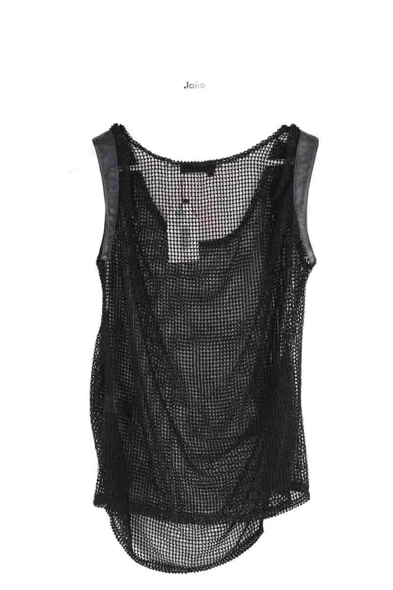 Top sans manche The Kooples Noir en Synthétique
