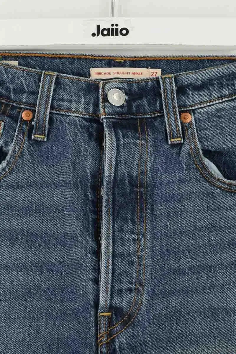 Jean droit Levi's Blanc en Coton