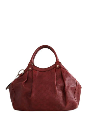 Sac à main Gucci Sukey Bordeaux en Cuir - Seconde Main