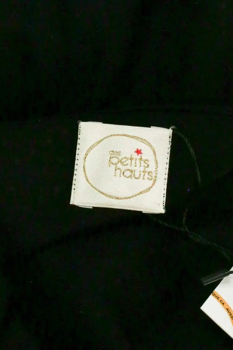 Robe Des Petits Hauts Noir en Coton