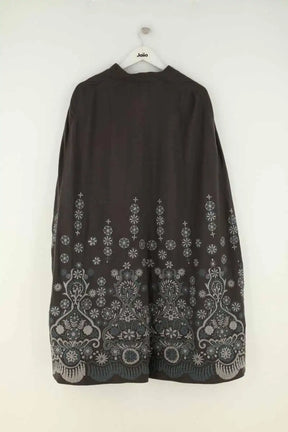 Cape Antik Batik Gris en Synthétique