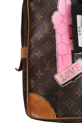Porte-Documents Voyage PM Louis Vuitton Marron en Cuir