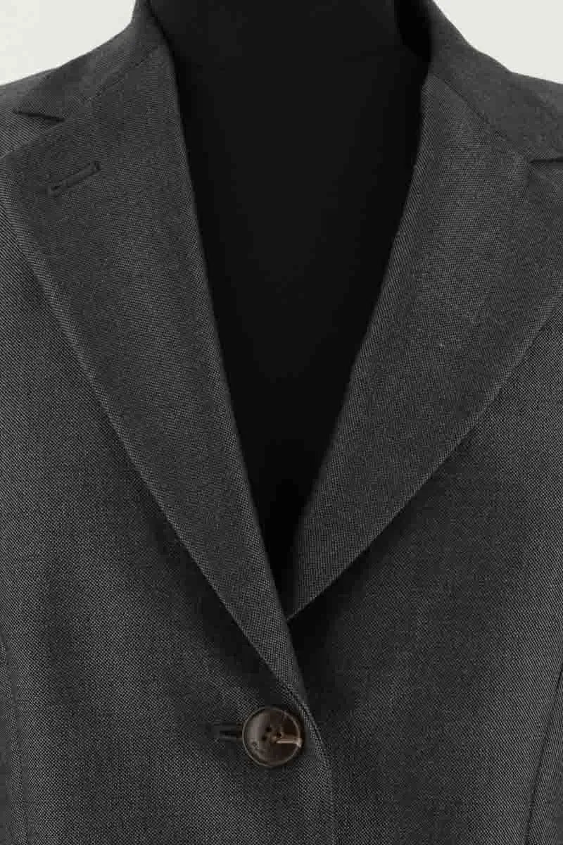 Blazer Tory Burch Anthracite en Laine