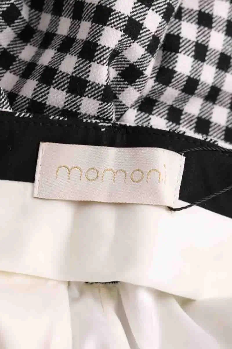 Pantalon large Momoni Noir en Synthétique