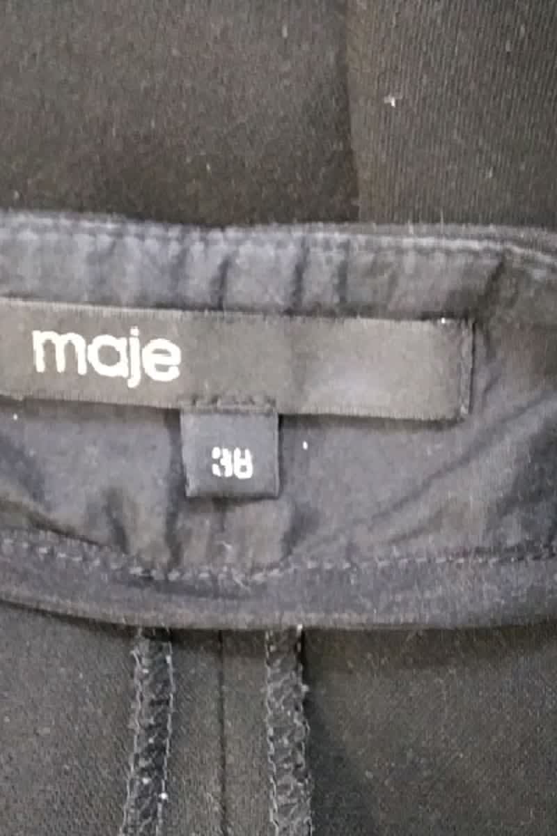 Pantalon droit Maje  Noir