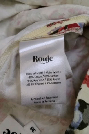 Mini jupe Rouje  Beige