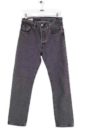 Jean droit Levi's 501 Gris en Coton, taille XS - Seconde Main