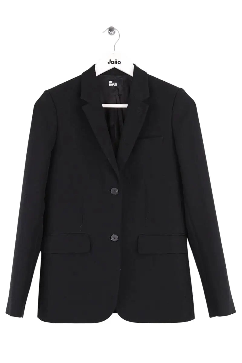 Blazer The Kooples Noir en Synthétique, taille XS - Seconde Main