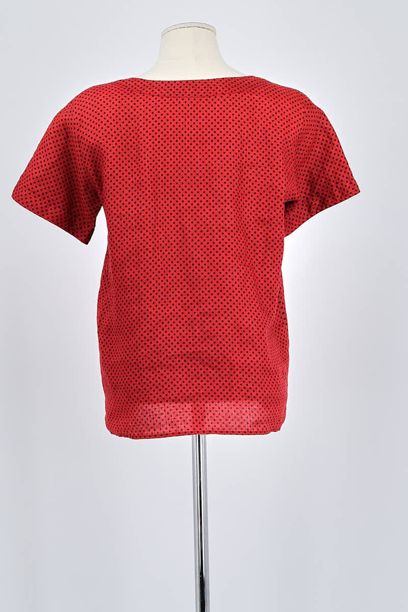 T-shirt Saint Laurent  Rouge
