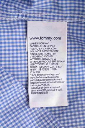 Chemise Tommy Hilfiger Bleu en Coton