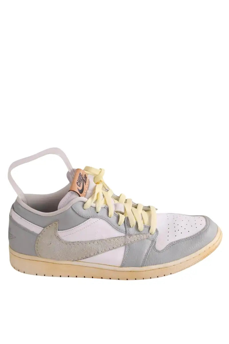 Baskets basses Nike Blanc en Cuir, taille 45 - Seconde Main