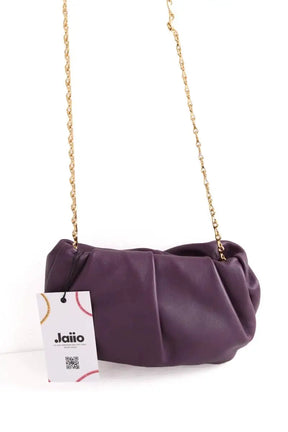 Mini sac Burberry Violet en Cuir