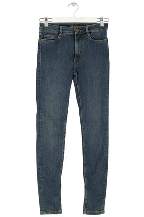 Jean slim Maje Bleu en Coton, taille S - Seconde Main
