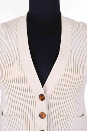Cardigan Anine Bing Beige en Synthétique