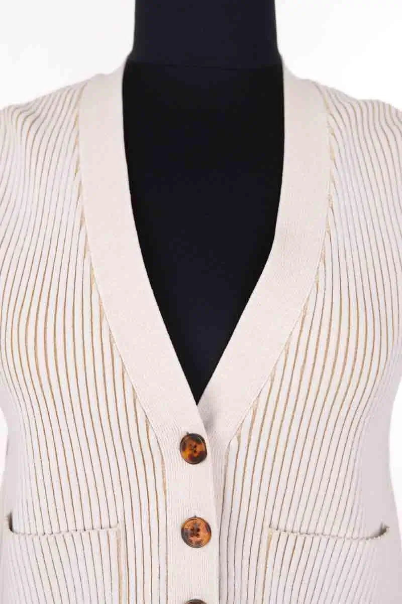 Cardigan Anine Bing Beige en Synthétique