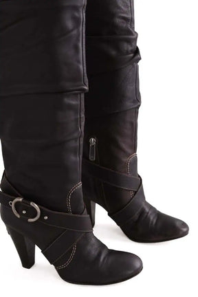 Bottes Bally Marron en Cuir