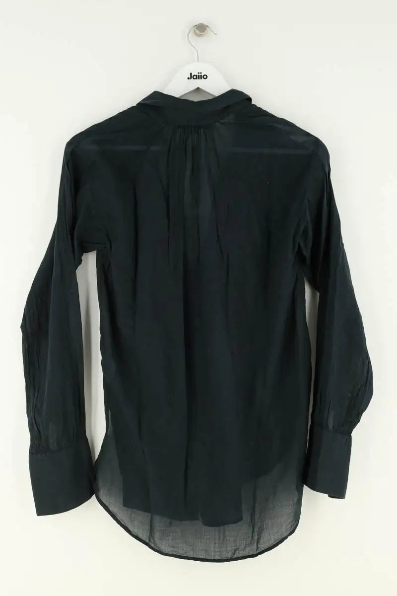 Blouse Maje Marine en Coton