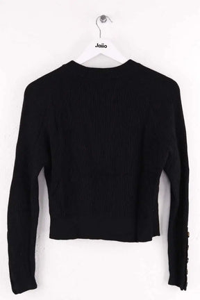 Pull Sézane Noir en Laine