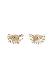Boucles d'oreilles Sézane Doré en Métal - Seconde Main